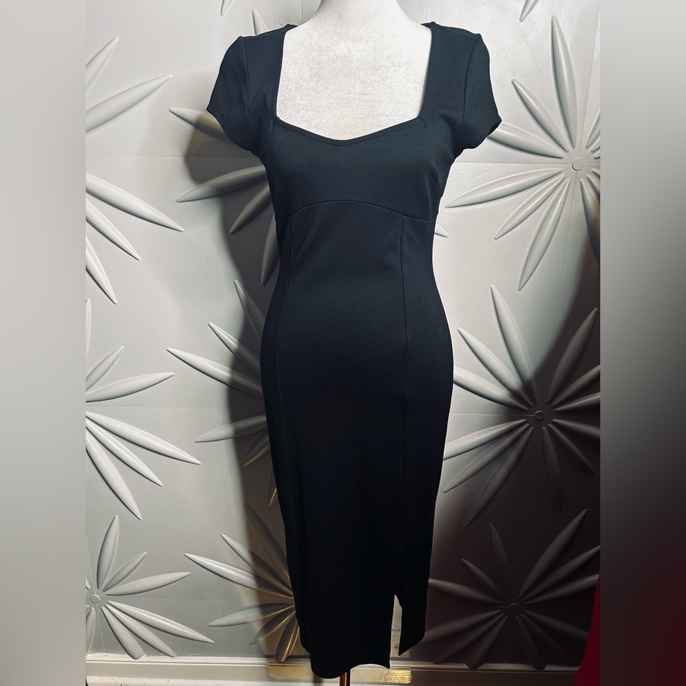 Derek Heart Black Pinup Style Dress